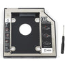 Caddy de disque dur SATA 9,5 mm pour deuxième disque dur SSD pour HP Elitebook 2540P 2560P 2570P
