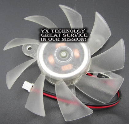video card fanGraphics card fan PLA08015S12HH 12V 0.35A 75mm diameter