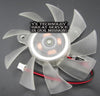 video card fanGraphics card fan PLA08015S12HH 12V 0.35A 75mm diameter