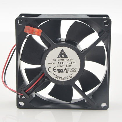 AFB0824M 24V 0.10A delta inverter converter cooling fan 8025 80mm