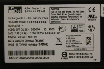 98Y6362 98Y6363 Mellanox SX67X0 Battery SDG010