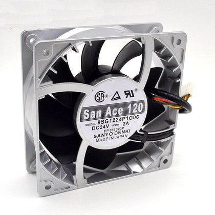 Brand server fan 9SG1224P1G06 24V wind quantity axial 119*119*38mm cooling fan