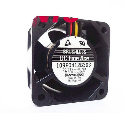 109P0412B303 4028 40mm 40*40*28mm 12V 0.28A ball bearing cooling fan