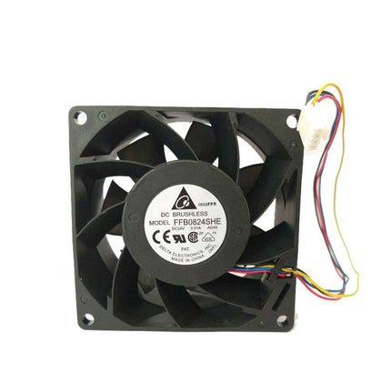 Delta converter 8CM 80mm cooling fan IPC 8038 24V 0.51A FFB0824SHE double ball 80*80*38mm