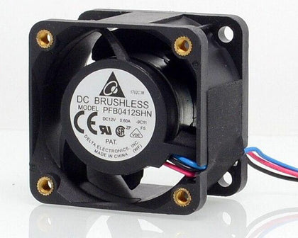 PFB0412SHN 4028 40mm 12V 0.6A double ball-servers 1U cooling fan for Delta 40*40*28mm