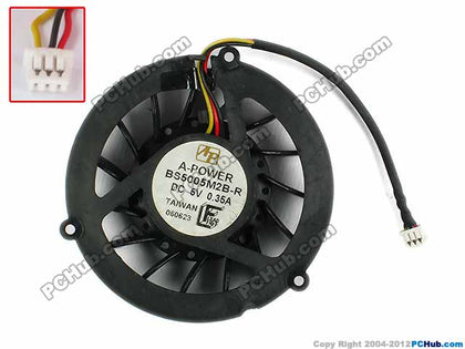 A-power bs5005m2b-r 5v 0.35a notebook fan - inewdeals.com
