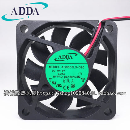 ADDA AD0605LX-D90 60*60*1.5mm 5V 0.21A Dahua DVR Fan Dahua VCR Fan - inewdeals.com