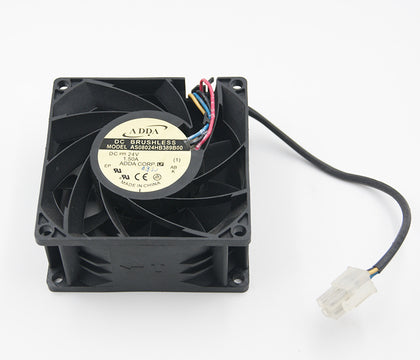 ADDA AS08024HB389B00 8038 24V 1.5A Industrial Fan Large Wind Cooling Fan - inewdeals.com
