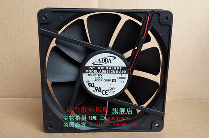 ADDA135x135x25mm cooling fan  ADN512UB-A90 13525 12V 0.44A 13.5cm dual ball bearing chassis fan - inewdeals.com