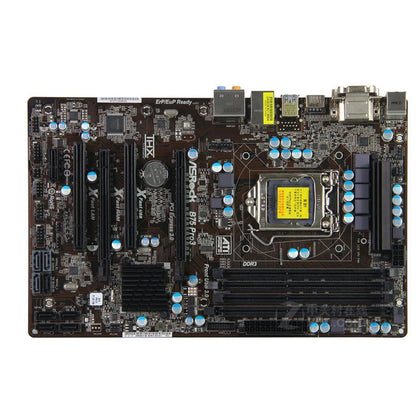 ASRock B75 Pro3 carte de bureau B75 utilisé emplacement de carte mère LGA1155 DDR3 SATA3 USB3.0 Support I7 3770K