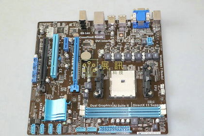 ASUS F1A55-M LE motherboard Socket FM1 DDR3 32GB USB3.0 A55 Desktop Motherboard - inewdeals.com