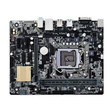 ASUS H110M-F Motherboard LGA 1151 DDR4 USB2.0 USB3.0 HDMI H110 Used Desktop motherboard
