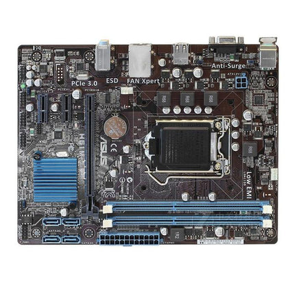 ASUS H61M-E carte mère LGA 1155 DDR3 cartes USB2.0 22/32nm CPU H61 cartes mères de bureau d'occasion