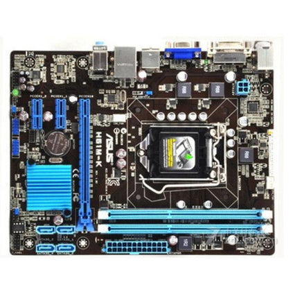 ASUS H61M-K Desktop motherboard LGA 1155 DDR3 boards for i3 i5 i7 cpu 16GB USB2.0 DVI VGA Used mainboard PC on sales