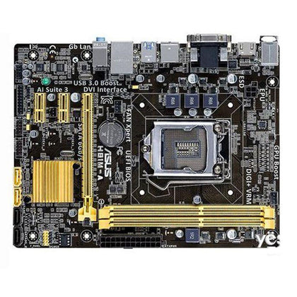 ASUS H81M-A Motherboard LGA 1150 DDR3 für i3 i5 i7 CPU 16 GB USB2.0 USB3.0 HDMI VGA DVI H81 Gebrauchtes Desktop-Motherboard