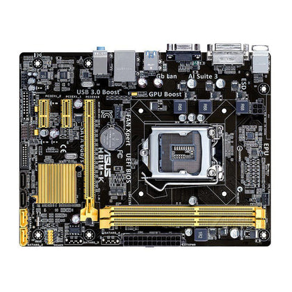 ASUS H81M-K LGA 1150 Gebrauchter Desktop für Intel H81 Motherboard DDR3 USB3.0 SATA3 PCI-E3.0 Boards auf Slaes