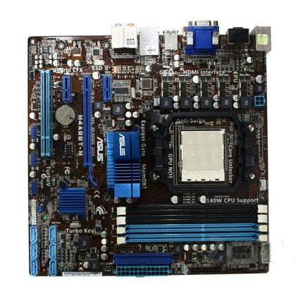 ASUS M4A88T-M Motherboard Sockel AM3 DDR3 16 GB USB2.0 HDMI VGA DVI 880G Gebrauchtes Desktop-Motherboard