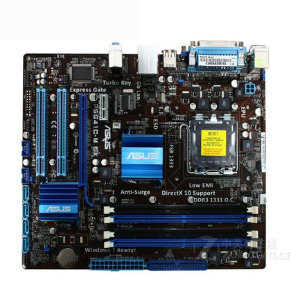 ASUS P5G41C-M LX motherboard DDR2 DDR3 LGA 775 USB2.0 VGA board 8GB G41 Used Desktop motherborad PC BOARDS