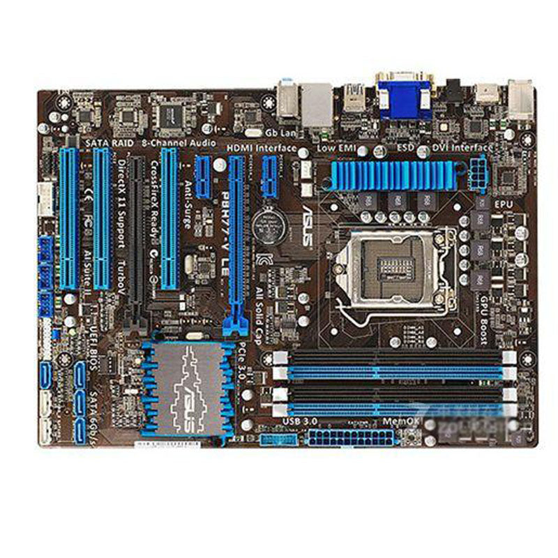 ASUS P8H77-V LE motherboard for intel LGA 1155 DDR3 for i3 i5 i7 cpu 32GB USB2.0 USB3.0 Z77 Used mainboard on sales