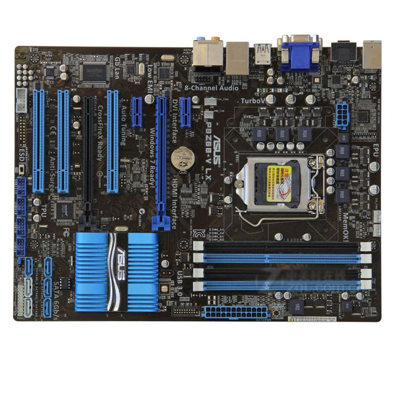 ASUS P8Z68-V LX boards mainboard DDR3 for intel LGA 1155 Support I3 I5 I7 32GB Z68 Used Desktop motherborad