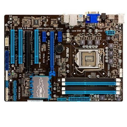 ASUS P8Z77-V LX desktop motherboard LGA 1155 DDR3 i3 i5 22/32nm CPU USB3.0 32GB SATA3 VGA HDMI Z77 Used mainboard PC boards