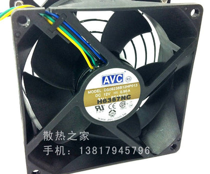 AVC fan 9CM 4PIN temperature controlled speed chassis fan DS09238B12HP-013 - inewdeals.com