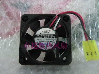 Adda 4010 12v 0.08a ad0412mb-g76 super mute ball bearing fan - inewdeals.com