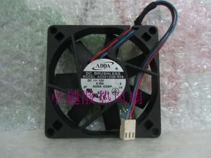 Adda 8cm computer case fan 8015 12v 0.18a dual ball ad0812hb-d76 - inewdeals.com