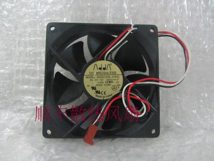 Adda 9025 9cm 12v 0.25a computer case cooling fan ad0912hs-a76gl - inewdeals.com