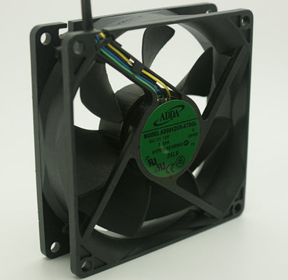 Adda 9225 9cm fan ad0912ux-a7bgl pwm intelligent adjustable speed fan - inewdeals.com