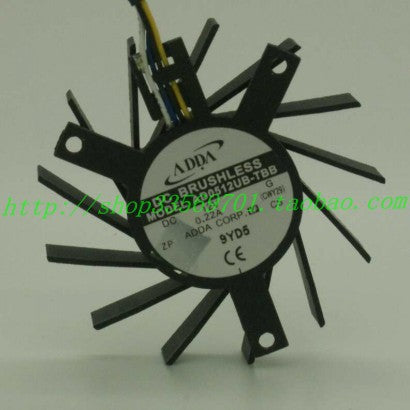 Adda ad0512ub-tbb hd5670 dual ball graphics card fan 4 line pwm - inewdeals.com