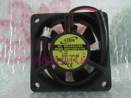 Adda ad0612xb-a71gl dc12v 0.38a The chassis, CPU fan, power supply fan cooling fan - inewdeals.com