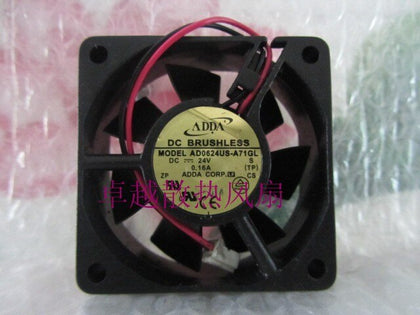 Adda ad0624us-a71gl 6025 24v 0.16a power supply fan computer case fan - inewdeals.com