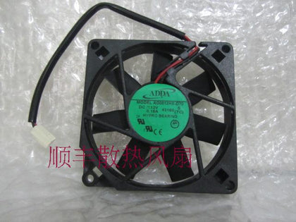 Adda ad0812hx-d70 8015 12v 0.18a 2 line cooling fan - inewdeals.com