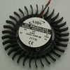 Adda ad6512hb-tb3 dual ball 3 line graphics card fan 30mm 3 12v