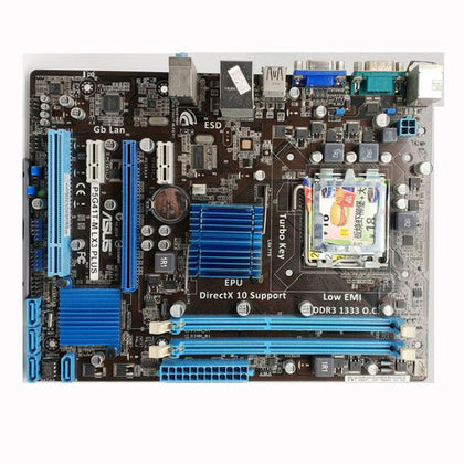 Asus P5G41T-M LX3 Plus LGA 775 DDR3 8GB USB2.0 G41 Used Desktop Motherboard