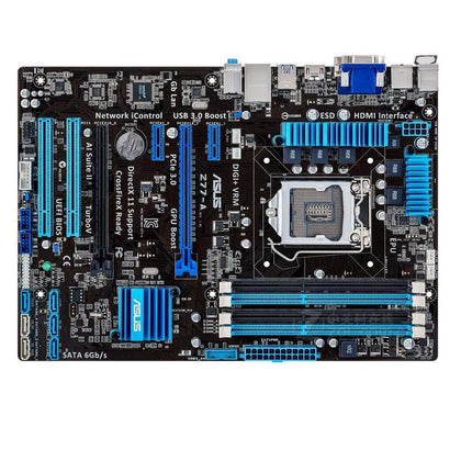 Asus Z77-A mainboard DDR3 LGA 1155 32GB USB2.0 USB3.0 HDMI DVI VGA 22/32nm CPU Z77 Used Desktop Motherboard PC BOARDS