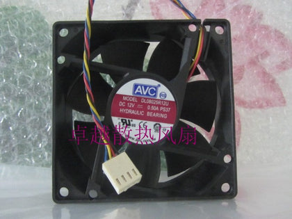 Avc 8025 12v 0.50a dl08025r12u cooling fan - inewdeals.com