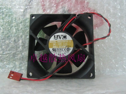 Avc 8025 b8025b12e-13 12v 0.1a 2 line ball cooling fan 80 25mm - inewdeals.com