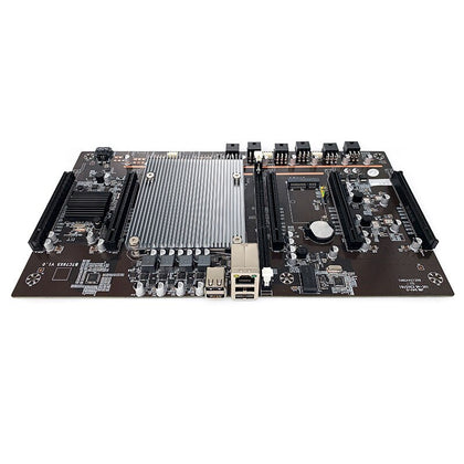 BTC-79X5 Mining Motherboard X79 H61 LGA 2011 5 PCI-E Express 3.0 X8 Slots Support 3060 GPU DDR3