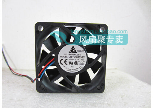 Brand Delta AFB0612MC 6CM6013 12V 0.17A 60*60*13mm dual ball CPU cooling fan