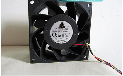 Brand Delta FFC0848CE 48V 0.30A 8CM8038 80 * 80 * 38MM server violent cooling fan - inewdeals.com