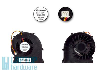 CPU Cooling Fan FOR MSI CX600 GE600 GX400 CX420 MF60100V1-Q020-G99 Cr400 Ex460 cooler CR420 CR420MX CR600 EX620 CX500 CX620 - inewdeals.com