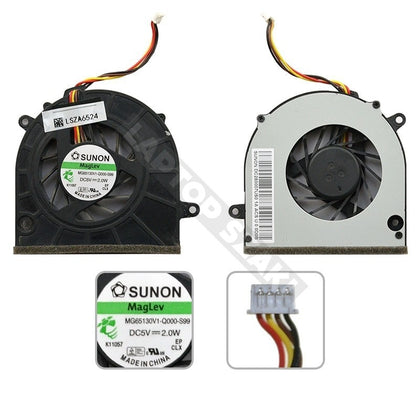 CPU cooling fan for Lenovo Essential G460 G460A G560 G565 Ideapad Z460 Z460A Z465 Z560 Z565 laptop fan MG65130V1-Q000-S99 - inewdeals.com