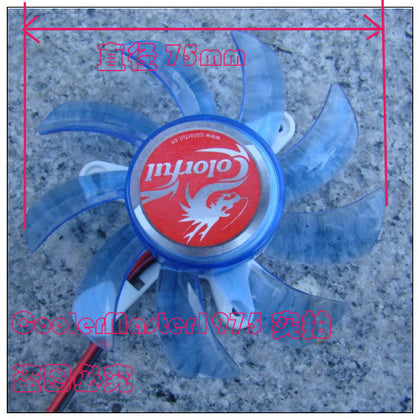 Colorful 9600gt gt220 4750 3850 9800 mute graphics card fan - inewdeals.com