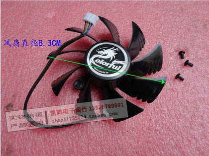 Colorful GT440 GTS450 630 550TI 650 560SE 440 450 460 630 640 IGame GTX550TI 560SE 560TI Video Card VGA Cooler cooling Fan 4PIN - inewdeals.com