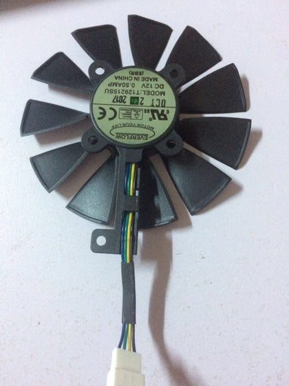 Cooler Fan For Strix RX470 RX460 RX 580 GTX 980 Ti R9 390 390X GTX 1050 1060 1070 1080 Graphic Card Cooling Fan - inewdeals.com