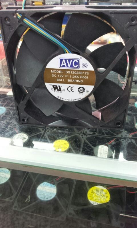 Cooling fan 12025 12v 1.05a ds12025b12u nmb double bearing ball ventilation fan