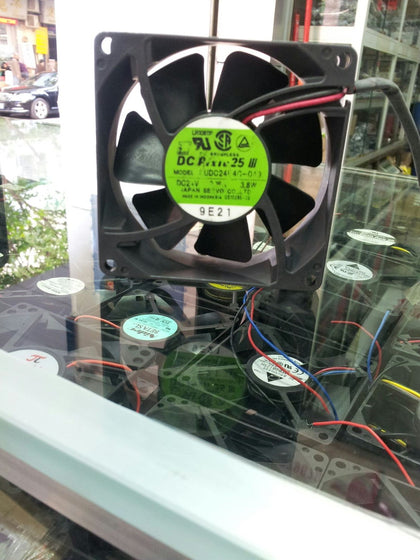 Cooling fan 8025 24v 0.16a 3.8w ball-and-roller quieten pudc24i40 ministering - inewdeals.com