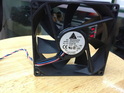 Cooling fan 9025 12v 0.60a delta afb0912vh double bearing - inewdeals.com